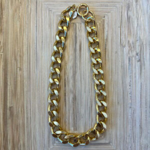 Choker Corrente Dourado