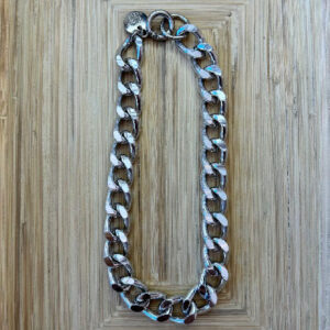 Choker Corrente Prateado
